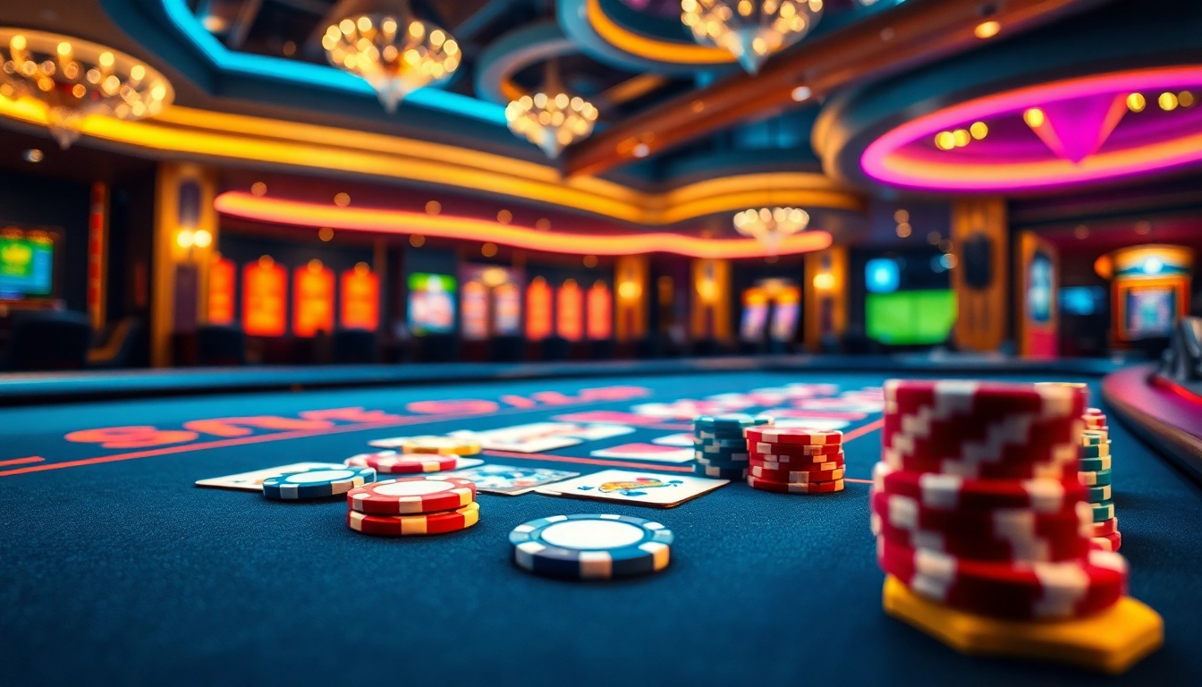 Temukan situs toto dengan meja kasino yang penuh warna dan suasana yang mendebarkan.