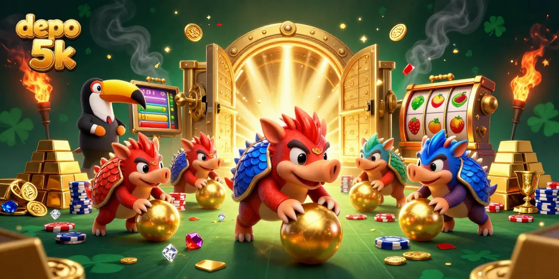 Tingkatkan peluang menang di depo 5k dengan bermain slot menakjubkan yang penuh warna.