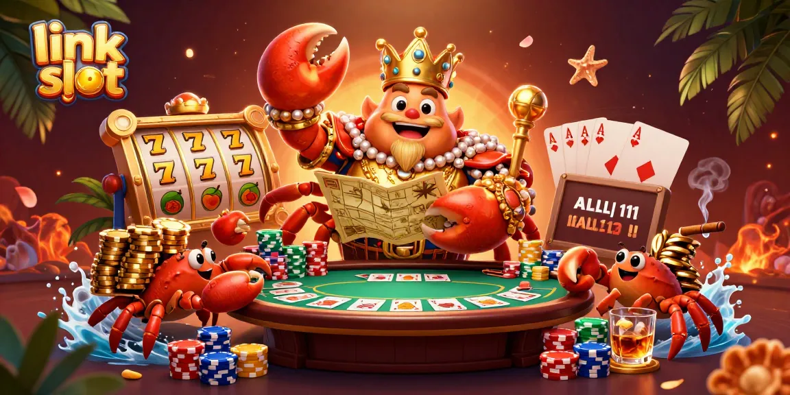Menang di link slot dengan kerajaan kepiting emas yang megah dan permainan slot yang mendebarkan.