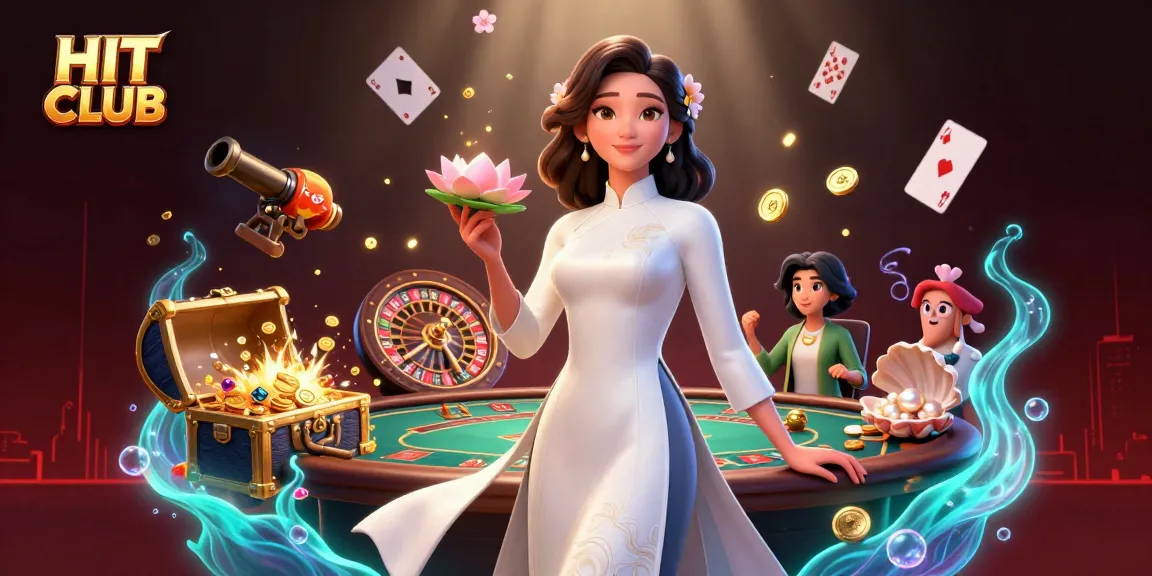 Experience thrilling gameplay with HIT CLUB, showcasing rich casino elements in a captivating 3D underwater scene.