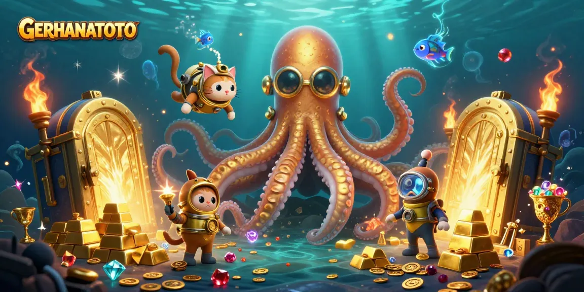 Mainkan GERHANATOTO sambil mendapatkan kemenangan dalam ilustrasi bawah laut yang menakjubkan.