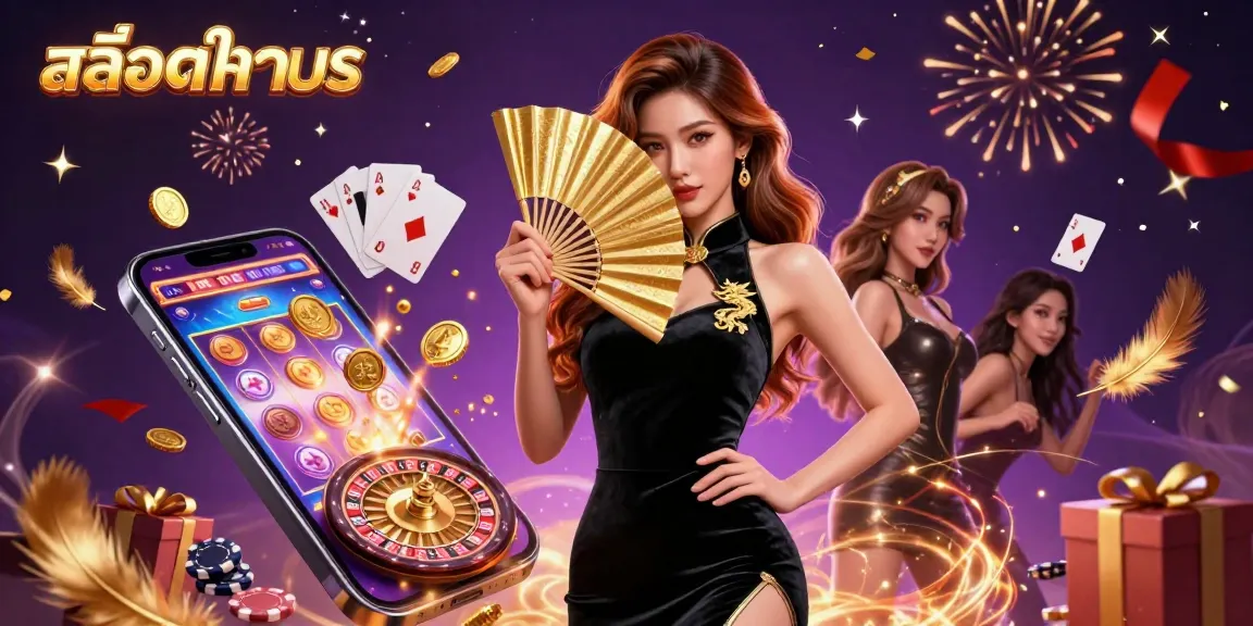 Engage in thrilling สล็อตทดลอง gameplay with captivating visuals, slot games, and festive elements.