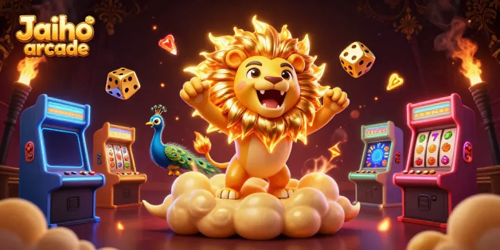 Experience thrilling gameplay at Jaiho arcade with vibrant game animations and exciting character interactions.