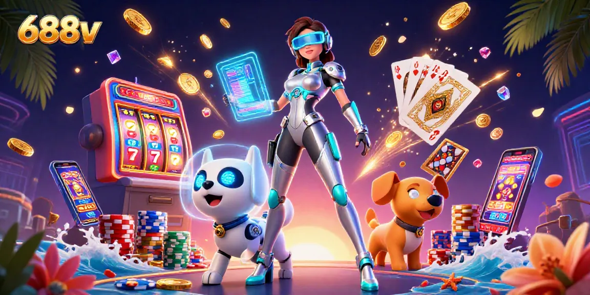 Experience thrilling gameplay with 688v as vibrant slot games come to life in 3D.