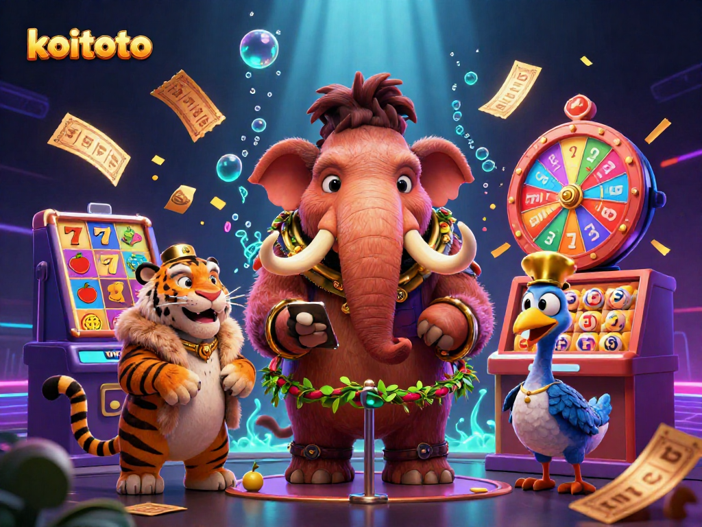 Koitoto menghadirkan permainan slot gacor online yang seru dengan anggota karisma hewan di kasino