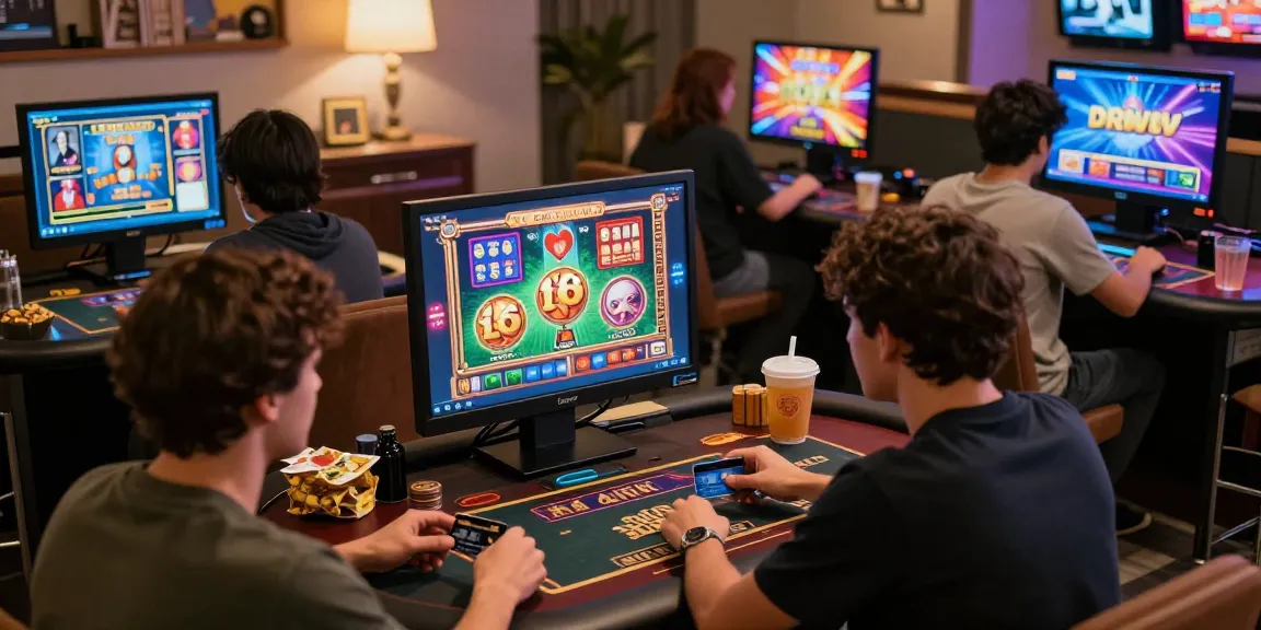 Engaged players at a credit card casino, showcasing the vibrant online gaming experience at https://cullengolfclub.co.uk with live dealer tables and immersive slots.