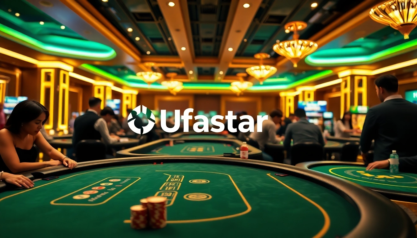 ufastar825 ทางเข้า เข้าสู่คาสิโนที่มีบรรยากาศหรูหราและเต็มไปด้วยความสนุกสนาน