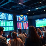 Engaged bettors exploring online Betting options in a dynamic sportsbook environment.
