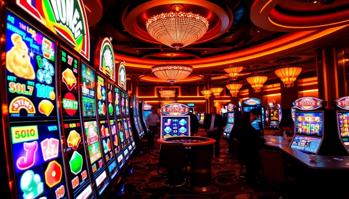 Experience excitement playing slot online gacor at a vibrant casino with thrilling jackpots.